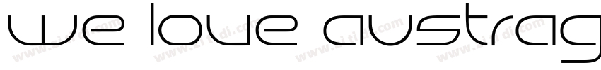 we love austragen字体转换